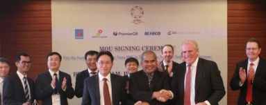 MoU signing ceremony (Credit: Petrovietnam)